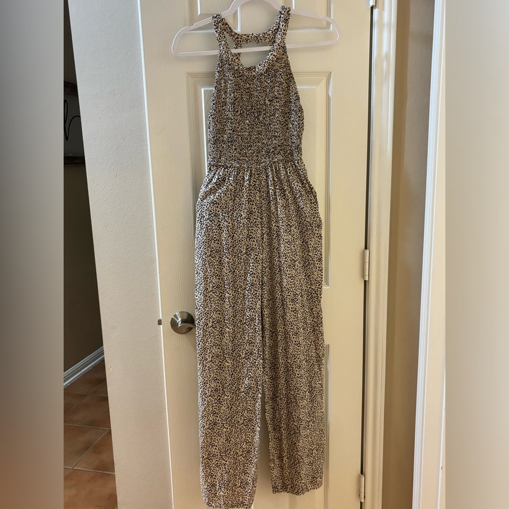 Leopard Print Romper